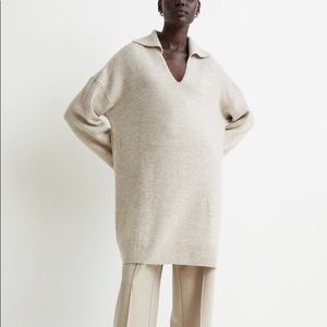 NWT ‼️ collared knit dress